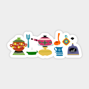 Retro Kitchen Sticker